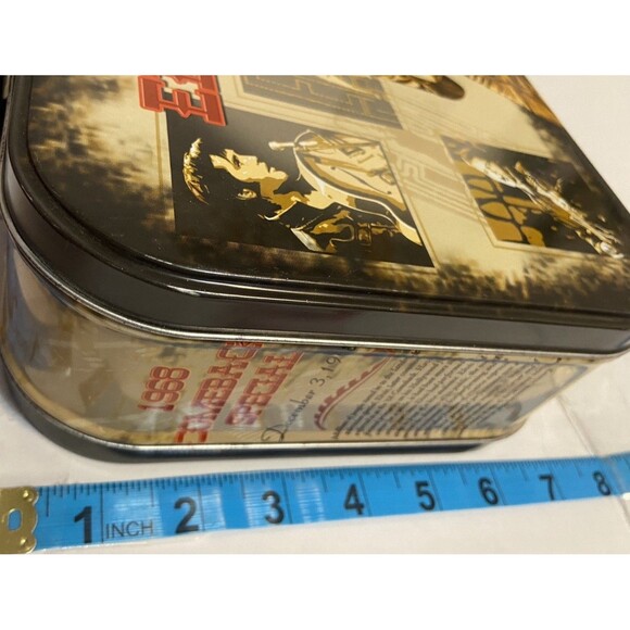 2005 Elvis Presley '68 Special Large Tin Tote Lunch Box 47170 Mint King of Rock - Picture 12 of 15